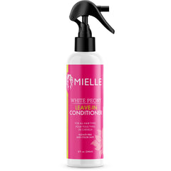 Mielle Organics front bottle view showing product and easy-grip nozzle benefit