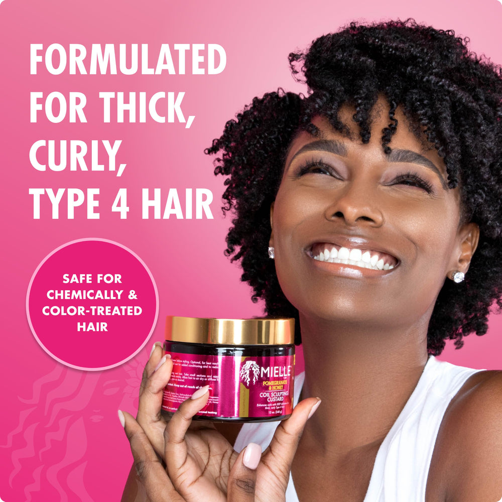 Mielle Organics being applied to dripping wet hair for hydration
