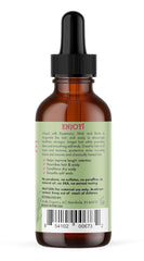 Mielle Organics bottle on bathroom shelf in lifestyle setting for daily use