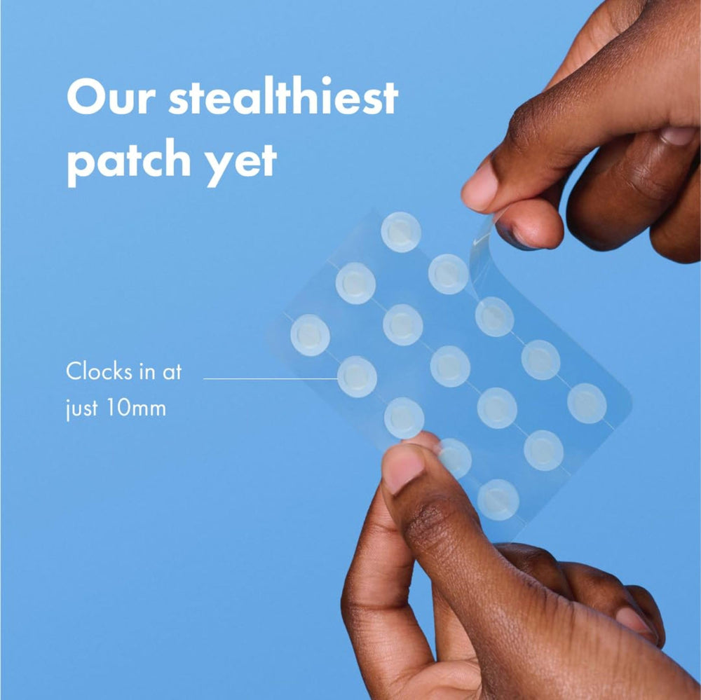 Mighty Patch pack opened with patches visible for easy carry convenience