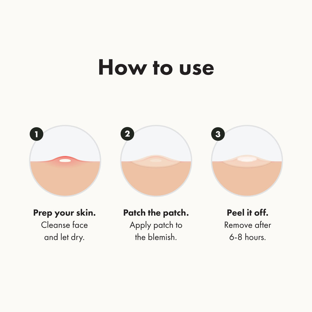 Mighty Patch under makeup demonstrating discreet coverage and confidence