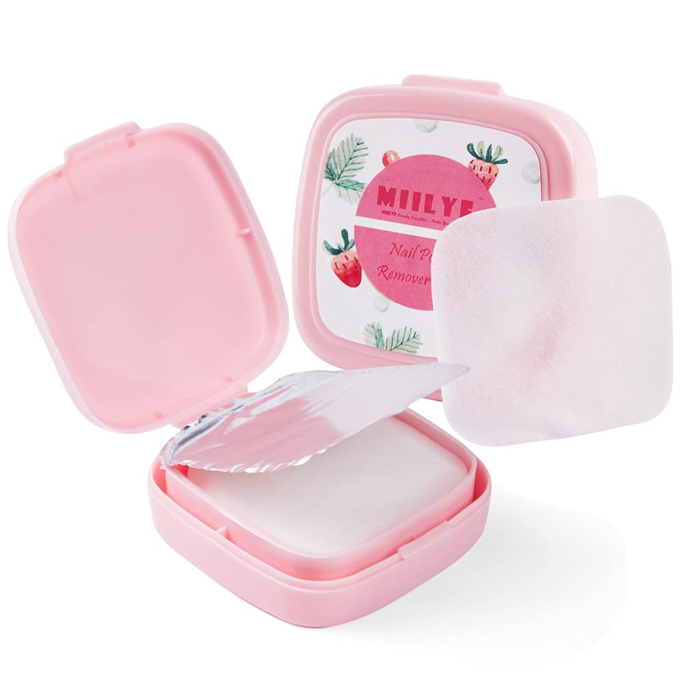 MIILYE front box view showing 80 pcs and travel-ready design for convenience
