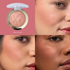 Milani texture close-up showing finely milled powder for smooth blending