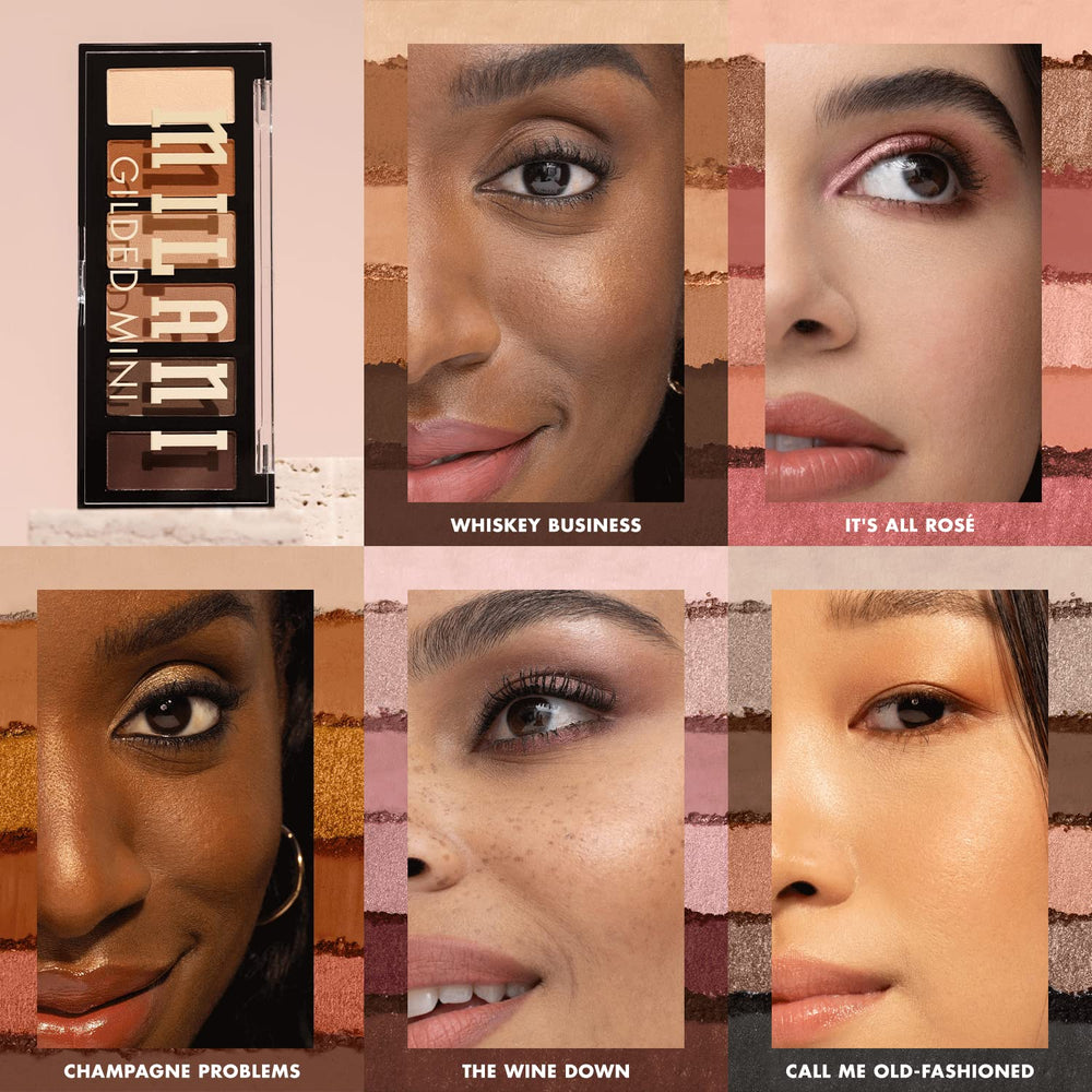 Milani inner-corner shimmer applied for brightening eye effect
