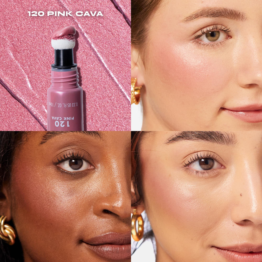 Milani cushion applicator close-up for precise, mess-free application