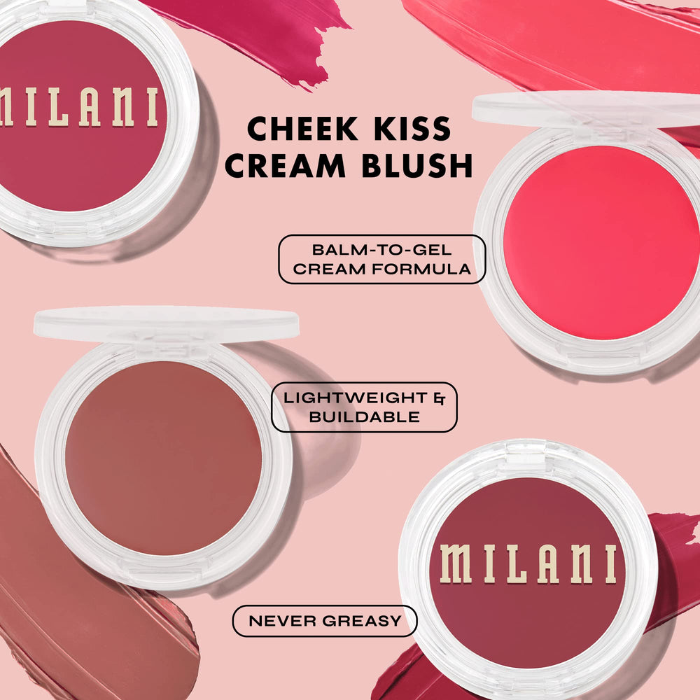 Milani swatch on arm demonstrating buildable color and easy layering
