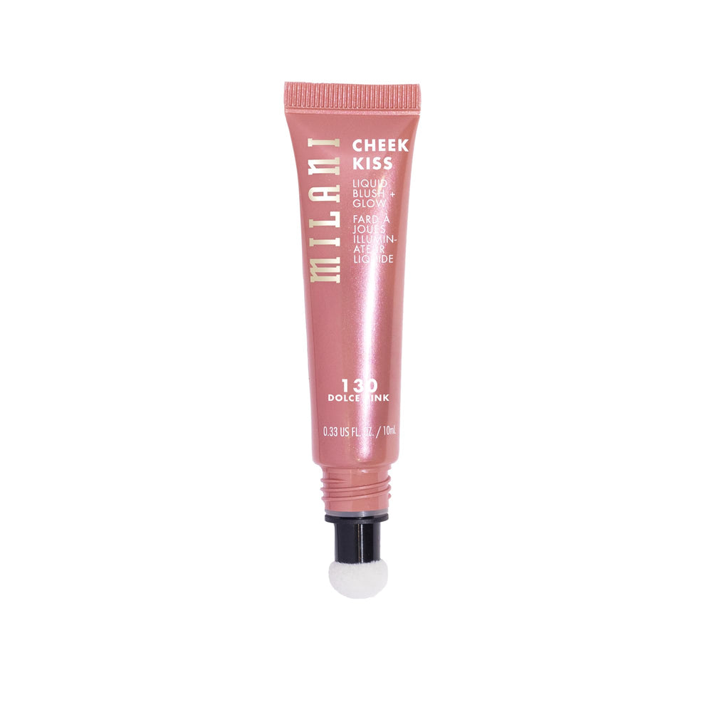 Milani Cheek Kiss twist cap lock detail highlighting leak-proof travel-friendly security benefit