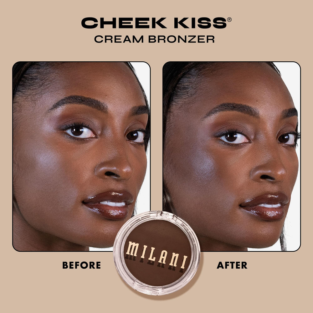 Milani close-up texture shot highlighting creamy blendability and smooth finish