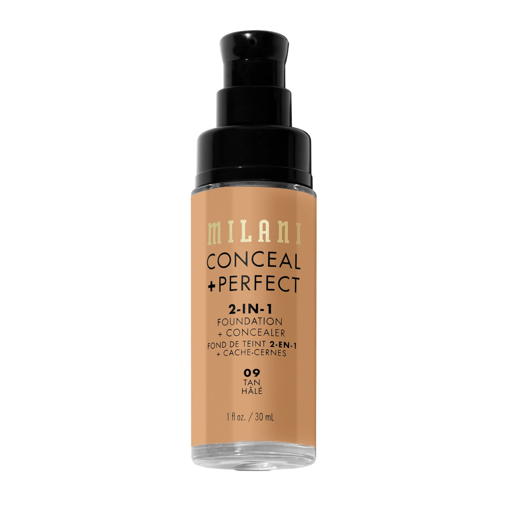 Milani creamy texture close-up showing blendable finish and full-coverage payoff