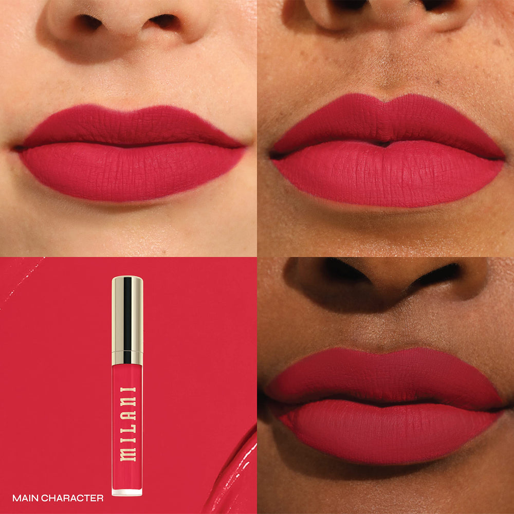 Milani wand close-up highlighting doe-foot applicator for precise, mess-free application