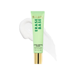 Milani Erase Base front packaging showing bottle and label benefits
