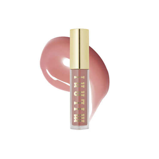 Milani front packaging tube showing Soft Rose shade and compact size benefit