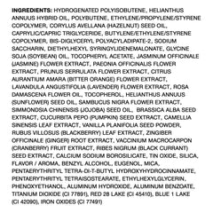 Milani Fruit Fetish next to everyday items showing 0.14 oz portable size and convenience benefit