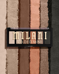 Milani open pans displaying six shades for easy selection benefit