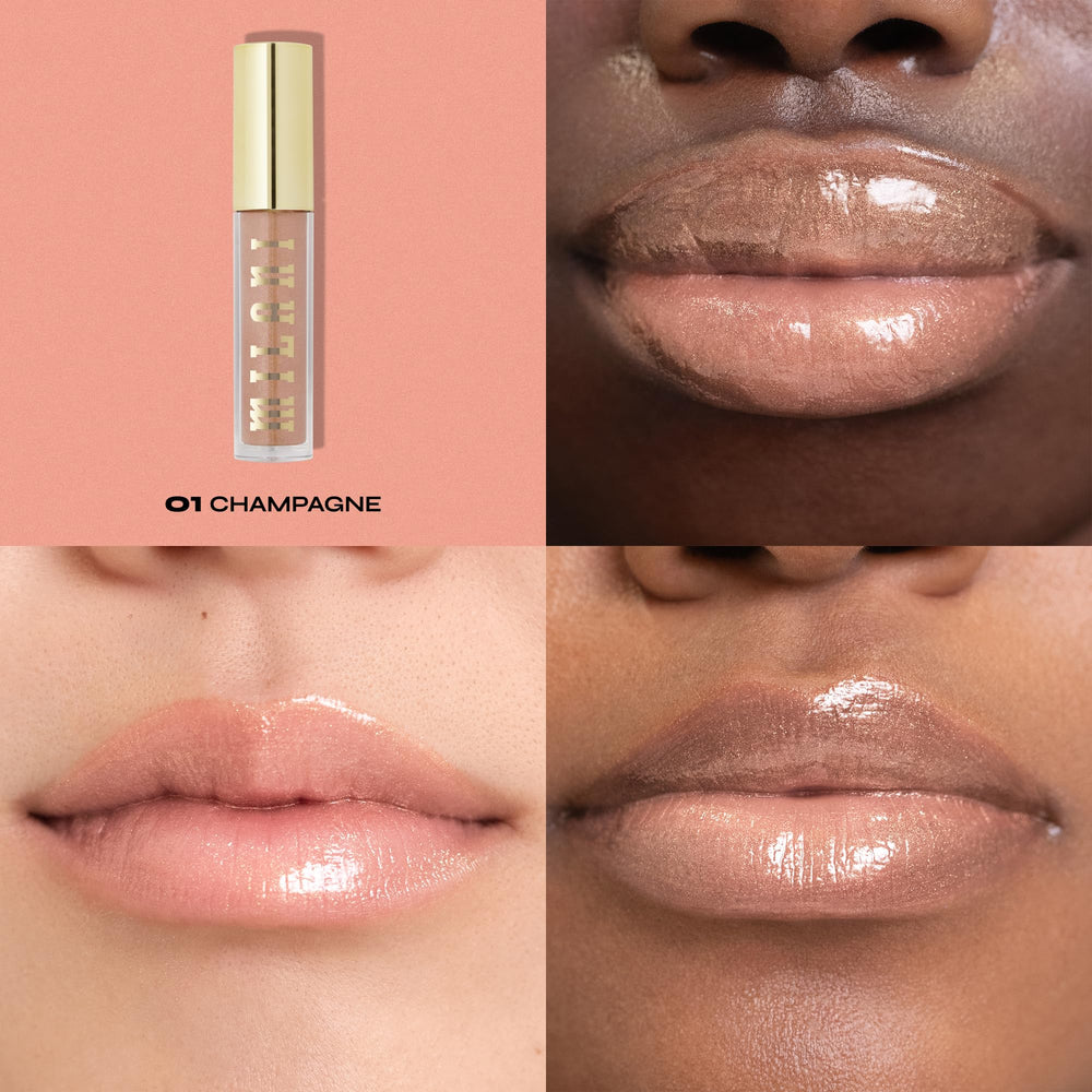 Milani applicator closeup showing wand and tip for precise, even application