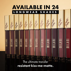 Milani gorgeous size comparison shows compact tube for travel convenience