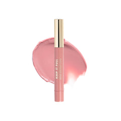 Milani front packaging showing shade 110 Ballet and glossy finish benefit