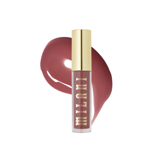 Milani Keep It Full Rosewood front packaging shows shade and compact size for travel