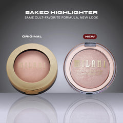 Milani label close-up showing Made in Italy and clean-ingredient benefit