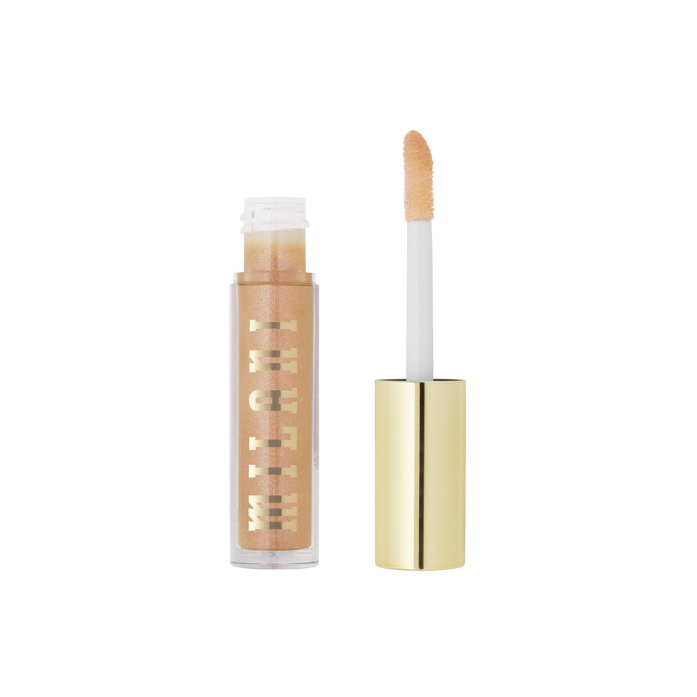 Milani daytime lifestyle look wearing Gold Dust for natural polished benefit
