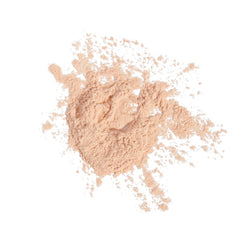 Milani powder on vanity with accessories, suggests everyday beauty routine enhancement