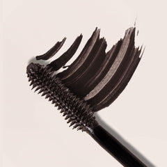 Milani before and after lashes revealing visible volume and length