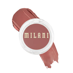 Milani Cheek Kiss compact front view shows shade and portability benefit