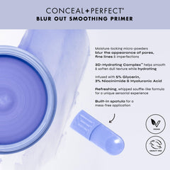 Milani primer in hand scale demonstrating compact travel-friendly size
