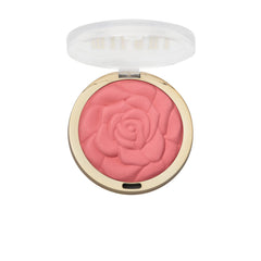 Milani close-up powder texture, demonstrating smooth blendability