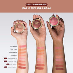 Milani compact held in hand to show size and travel-friendly benefit