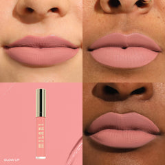 Milani doe-foot applicator poised to apply precise, mess-free longwear color