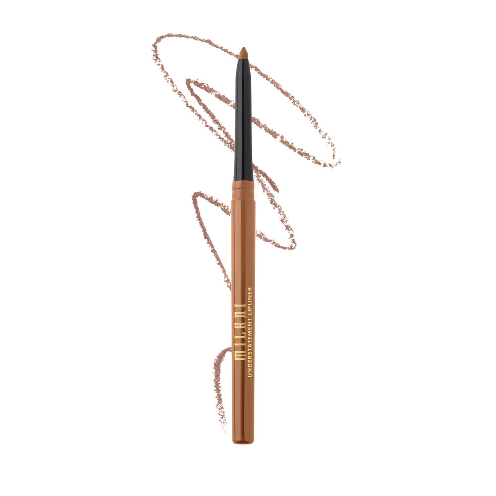 Milani lipliner front packaging showing shade and retractable tip for precise definition