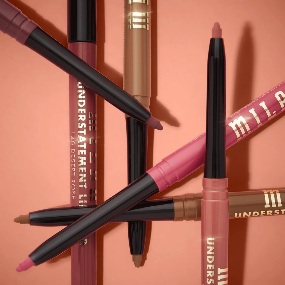 Milani product label detail showing shade name and vegan cruelty-free benefit