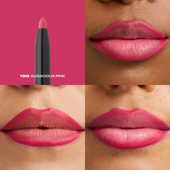 Milani close-up of pencil tip showing creamy texture for smooth glide