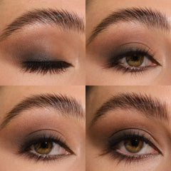 Milani close-up of a single pan texture showing buttery pigment for smooth application