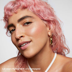 Milk Makeup application demo on face showing fast full-face finish