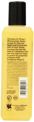 Mill Creek shampoo texture in hand demonstrating gentle lather and body