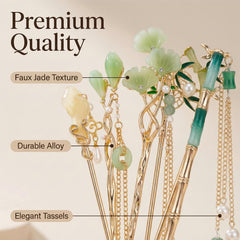 Milovgvset bamboo leaf ornament view, brings vintage Asian charm