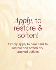 Mineral Fusion side-by-side nails before and after treatment showing improved cuticle softness and appearance