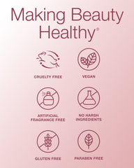 Mineral Fusion packaging label close-up showing ingredient claims and reassurance