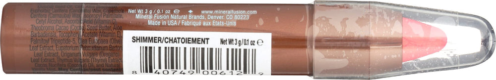 Mineral Fusion size comparison next to coin for travel-friendly benefit