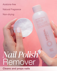 Mineral Fusion liquid drop texture close-up showing gentle non-drying formula