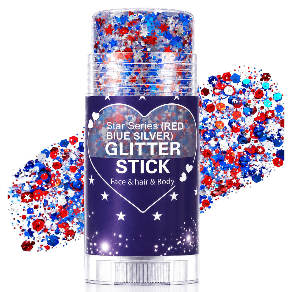 Miniling front packaging showing glitter stick, bold color payoff benefit