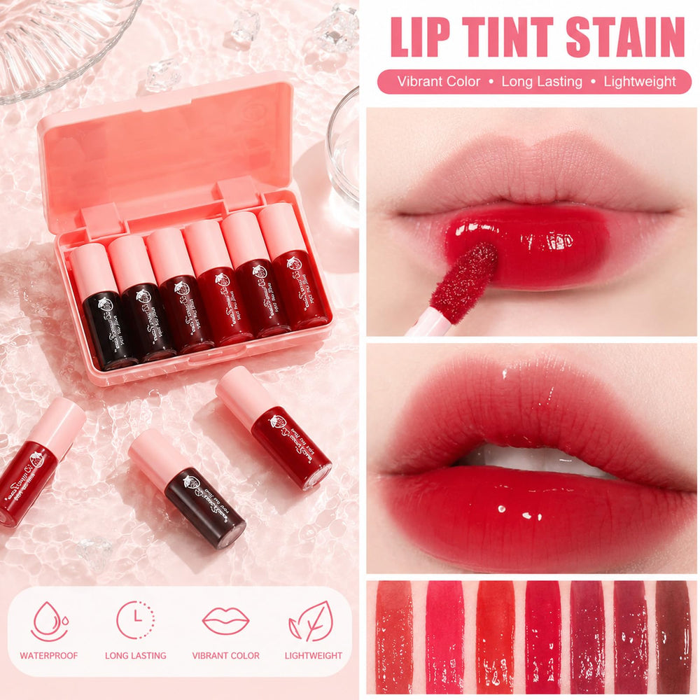 Miniling lip application closeup demonstrating precise, buildable color