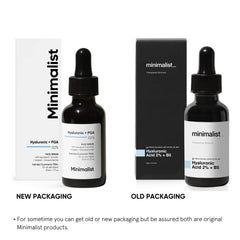 Minimalist serum on bathroom shelf in routine setting, suggests easy daily hydration habit
