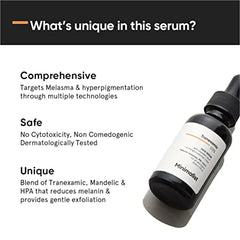 Minimalist serum staged in a nighttime skincare routine for gentle exfoliation