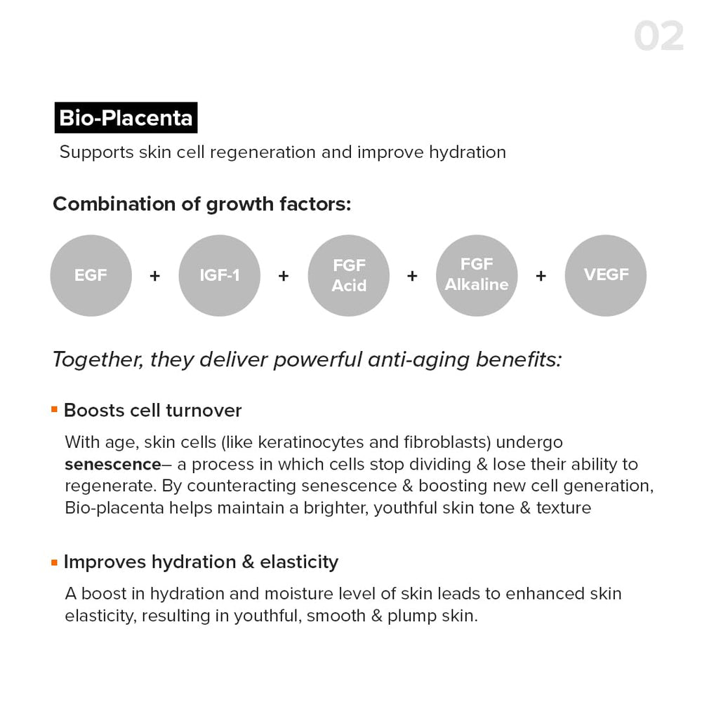 Minimalist label detail highlighting concentrations and clean-formula benefit