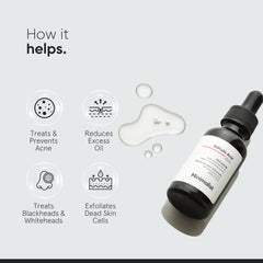 Minimalist close-up texture of clear serum highlighting lightweight feel
