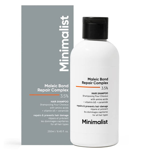Minimalist front bottle view showing clean label and repair focus