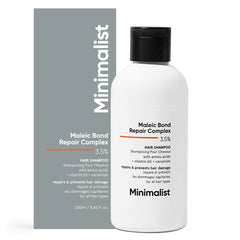 Minimalist front bottle view showing clean label and repair focus
